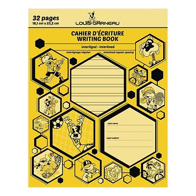 Louis Garneau cahier d'écriture