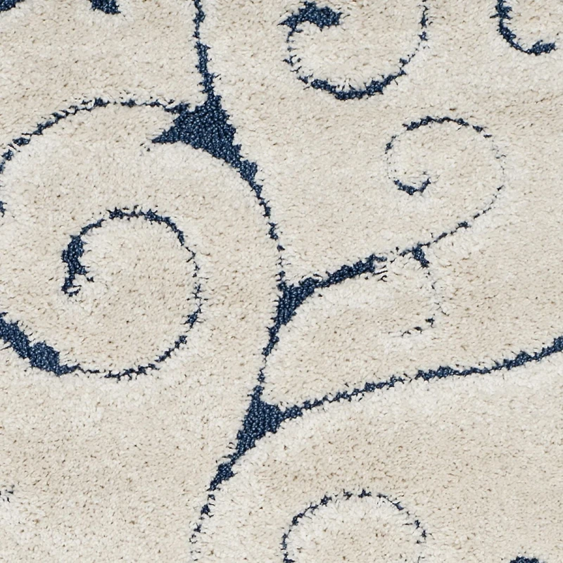SAFAVIEH Florida Douglas Floral Vines Shag Area Rug