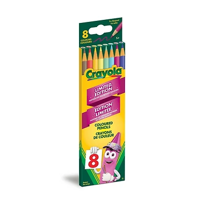 Crayola Limited Edition Coloured Pencils, 8 Count