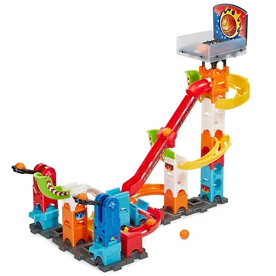 VTech® Marble Rush 3-Point Launch Set avec mini panier de basket - 4+ Ans VTECH MARBLE RUSH 3 POINT LAUNCH SET BI