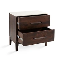 Home Gear 2-Drawer Nightstand