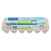 Naturoeuf Oeuf Naturel Gros Blanc 12 oeufs/carton