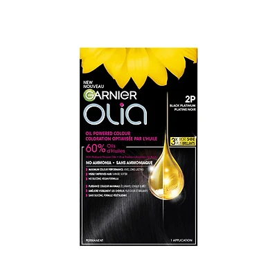 Olia Permanent Hair Dye Ammonia Free, 100% Grey Coverage