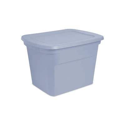 Sterilite Tote 68L Bleu Délavé 68L