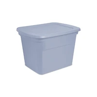 Sterilite Tote 68L Bleu Délavé 68L