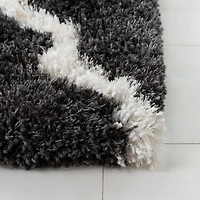 Safavieh Barcelona Anabelle Tapis Peluche Shag Géométrique