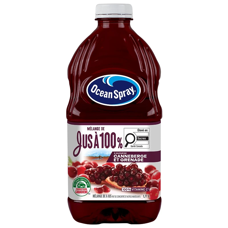 Cranberry & Pomegranate Premium 100% Juice Blend 1,77L