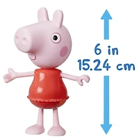 Peppa Pig Tenues de pluie, figurine
