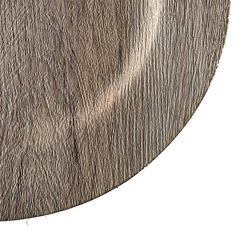 Assiettes de présentation faux bois de 33cm