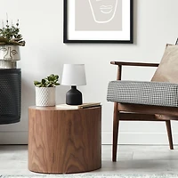 Simple Designs Mini Bocksbeutel Ceramic Table Lamp