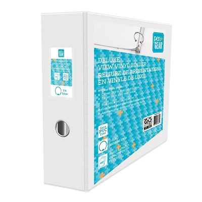 Pen + Gear Deluxe View Vinyl Binder