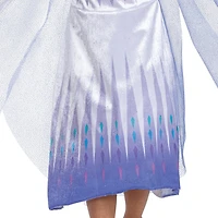 Child Girls Frozen 2 Snow Queen Elsa Classic Costume