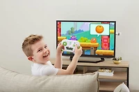 LeapFrog L'aventure LeapLand- Jeu vidéo d’apprentissage pour téléviseur, contrôleur sans fil avec clé de jeu HDMI