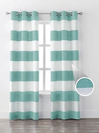 Mainstays Stripe Window Curtains