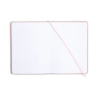 Think Ink Soft Pink Waves Journal - 6” X 8", 192 Lined Pages, THINK INK PINK WAVE JRN 5.75X7.75" 192PG