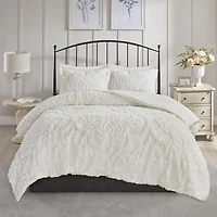 Home Essence Eugenia 3 Piece Tufted Cotton Comforter Set