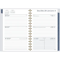 Agenda hebdomadaire Mead® Retro Blue 2026 Agenda