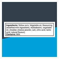 Croustilles de maïs soufflé aromatisées PopCorners Cheddar blanc 142 g.