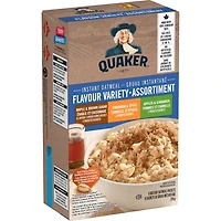 Quaker Gruau instantané Assortiment de 3 saveurs