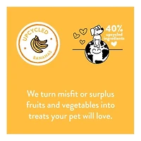 Shameless Pets Bananas For Bacon Soft Baked Banana, Peanut Butter & Bacon Soft Baked Dog Treats With Upcycled Ingredients, 170 g