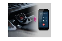 Aluratek Bluetooth Audio Receiver and FM Transmitter, Hands-Free Call