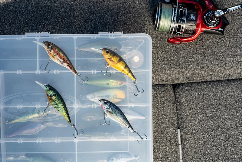 Berkley Flicker Shad Shallow 5CM Yellow Perch