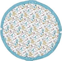 Play & Go - Tapis de Jeu 3-en-1 – Facile à Transporter Partout - Animaux de la Jungle et Feuillage – Sac de Rangement et Sac à Couches – Doux et Sécuritaire pour Nouveau-né à Tout-Petit - 120 cm - PG-