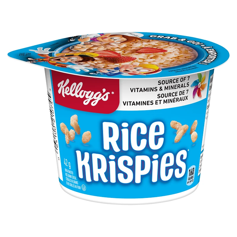 Gobelets de céréales Rice Krispies