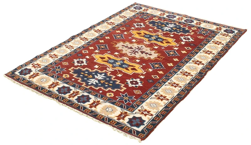 ECARPETGALLERY 100% Wool Traditional Indoor Area Rug for Entrance, Bedroom
