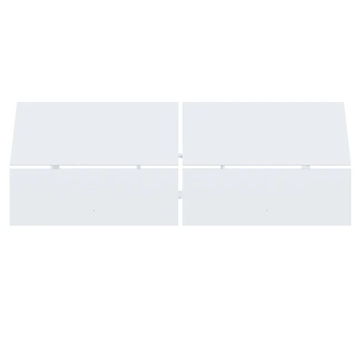 Nexera Queen Size Panoramic Headboard