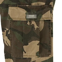 Wrangler Men's Fleece Lined Cargo Pant, Relaxed fit