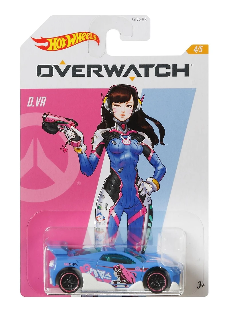 Hot Wheels 1:64 Scale Entertainment Themed Die-Cast Vehicle Collectible Overwatch MST Suzuka