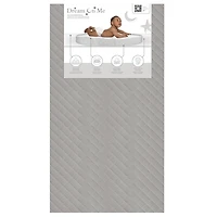 Dream On Me, Asheville 4”Firm Fiber Crib And Toddler Mattress, I Waterproof I Green Guard Gold Certified