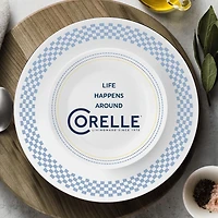 Corelle Amelia 12-Piece Glass Dinnerware Set (Service for 4), AMELIA 12PC SET