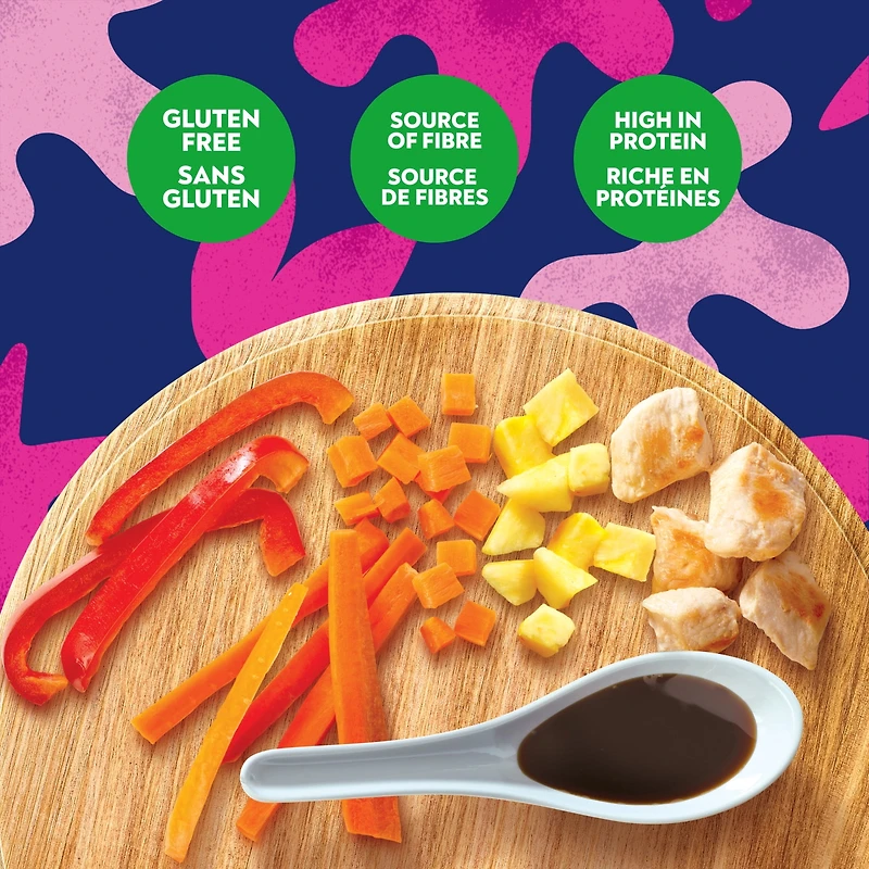 BEN'S ORIGINAL™  Street Food Teriyaki Style Rice with Chicken, Prepared Entrée, Microwave in 90 Seconds, 255 g, BEN STREET FOOD TERIYAKI