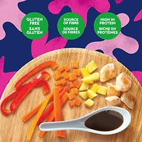 BEN'S ORIGINAL™  Street Food Teriyaki Style Rice with Chicken, Prepared Entrée, Microwave in 90 Seconds, 255 g, BEN STREET FOOD TERIYAKI