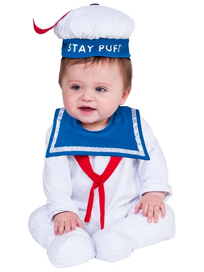 Ghostbusters Stay Puft Marshmallow Man Costume for Babies by Rubies, Unisex
