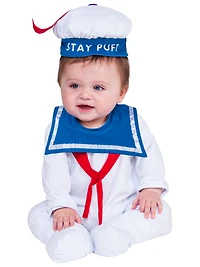 Ghostbusters Stay Puft Marshmallow Man Costume for Babies by Rubies, Unisex