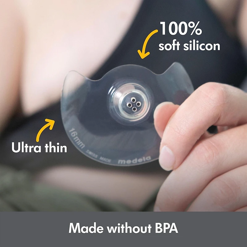 Medela  Contact Nipple Shields with Case, 2 x 16mm