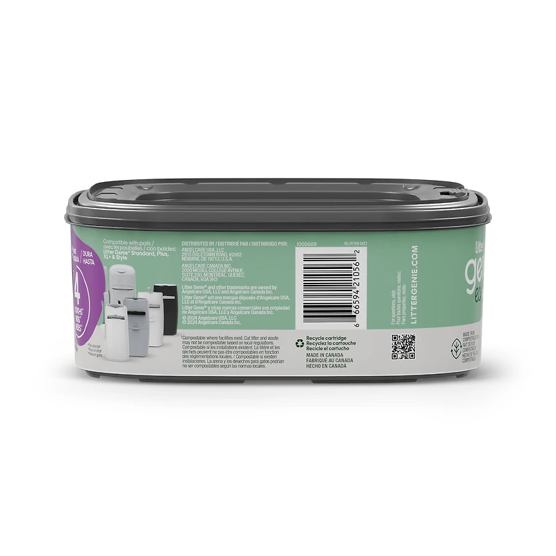 Recharge Litter Genie Eco Jumbo - 1 pk - Film compostable