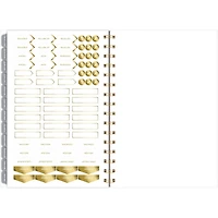 Agenda scolaire hebdomadaire Cambridge® Color Bar rose 2025-2026