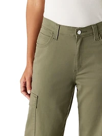 Levi Strauss Signature™ Women's  Cargo Wide Leg Jeans, Available sizes: 2 – 18