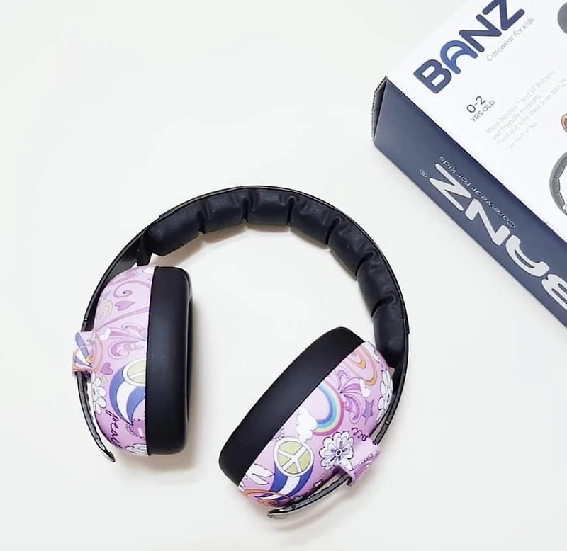 Baby Banz - Earmuffs - Infant Hearing Protection – Ages 2 months to 2+ Years – Industry Leading Noise Reduction Rating – Soft & Comfortable – Baby Ear Protection