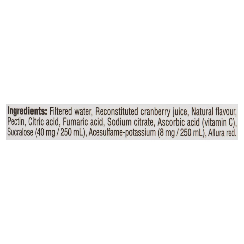 Ocean Spray Diet Cranberry Low Calorie Beverage, 3L
