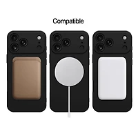 Onn iPhone 17 ProMax Magsafe Compatible Silicone Phone Case, 4-sided Protection, 6 ft. Drop Protection