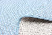 ECARPET Outdoor Area Rug for Patio, Deck, Backyard, Camping, Water Proof Carpet, Veranda Diamond Collection