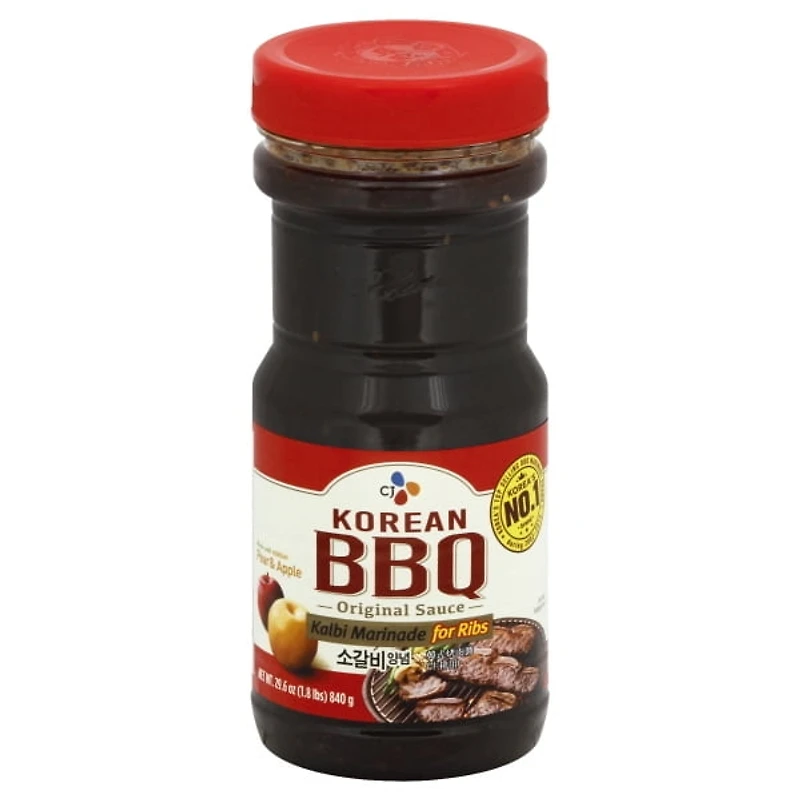 CJ BBQ KALBI SAUCE - FRENCH E-CJ CJ SAUCE KALBI BBQ