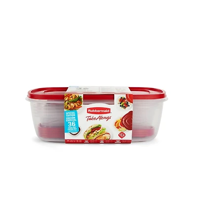 Rubbermaid  36-Pièces Ensemble Contenants TakeAlong