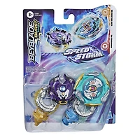Beyblade Burst Surge Speedstorm Glide Dullahan D6 and Minoboros M6 Spinning Top Dual Pack -- 2 Battling Game Top Toy for Kids Ages 8 and Up