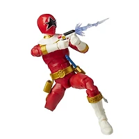 Power Rangers Lightning Collection Zeo, figurine de collection haut de gamme de 15 cm du Ranger rouge, avec accessoires